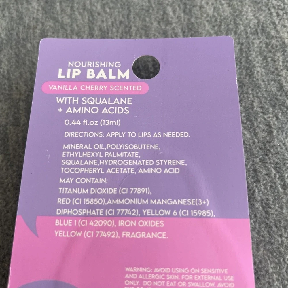 Beauty‎ Impressions Nourishing Lip Balm Vanilla Cherry Viral TikTok Squalane New
